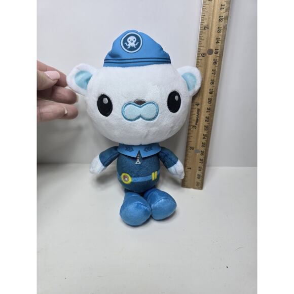 CAPTAIN BARNACLES Octonauts Above & Beyond 8" CREW Polar Bear PLUSH - Picture 1 of 4